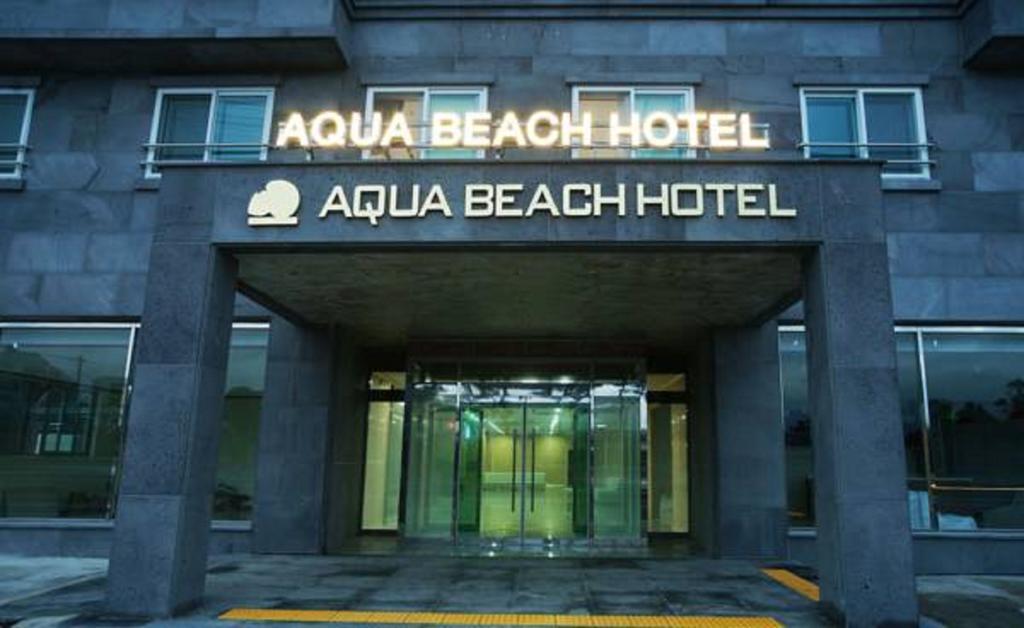 Seongsan Aqua Beach Hotel Seogwipo Exterior foto